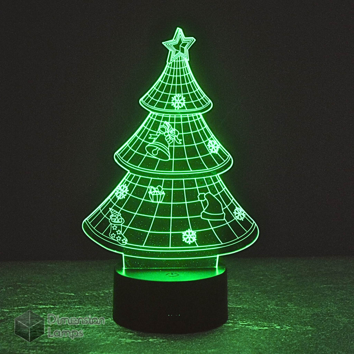 Christmas Tree 3D Lamp