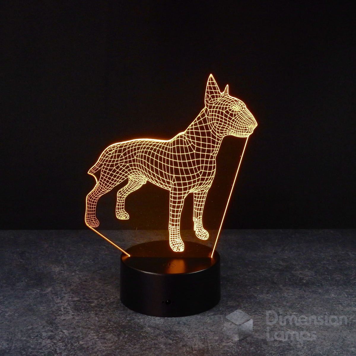 Bull Terrier 3D Lamp