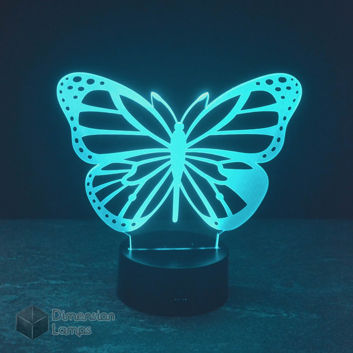 Butterfly 2 3D Lamp