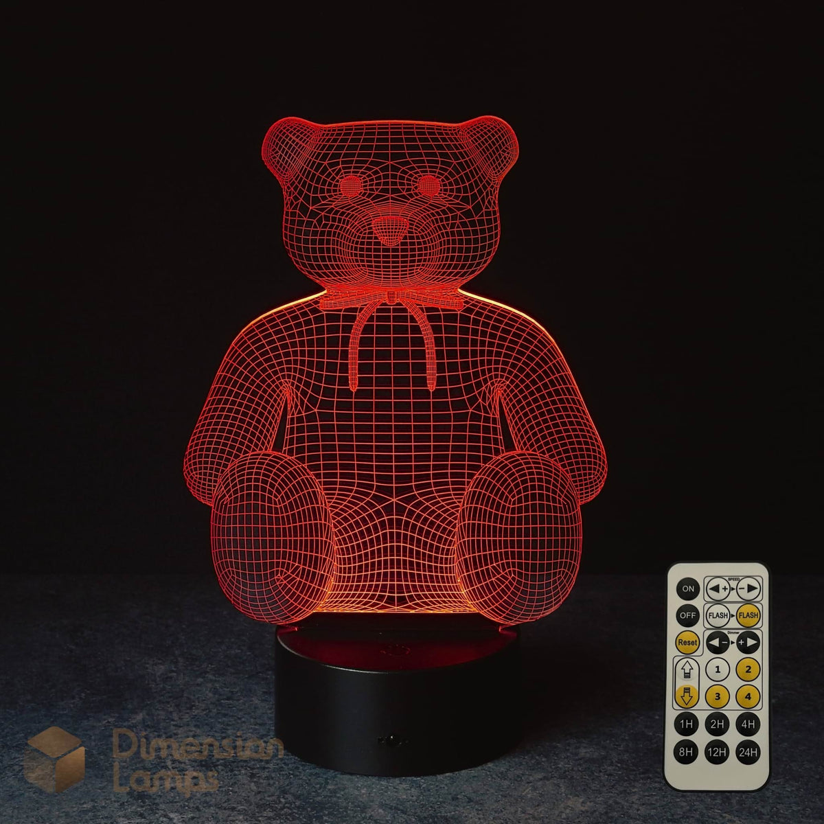 Grand Teddy Bear 3D Lamp