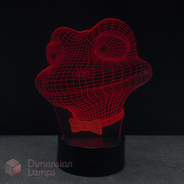 Happy Frog 3D Lamp