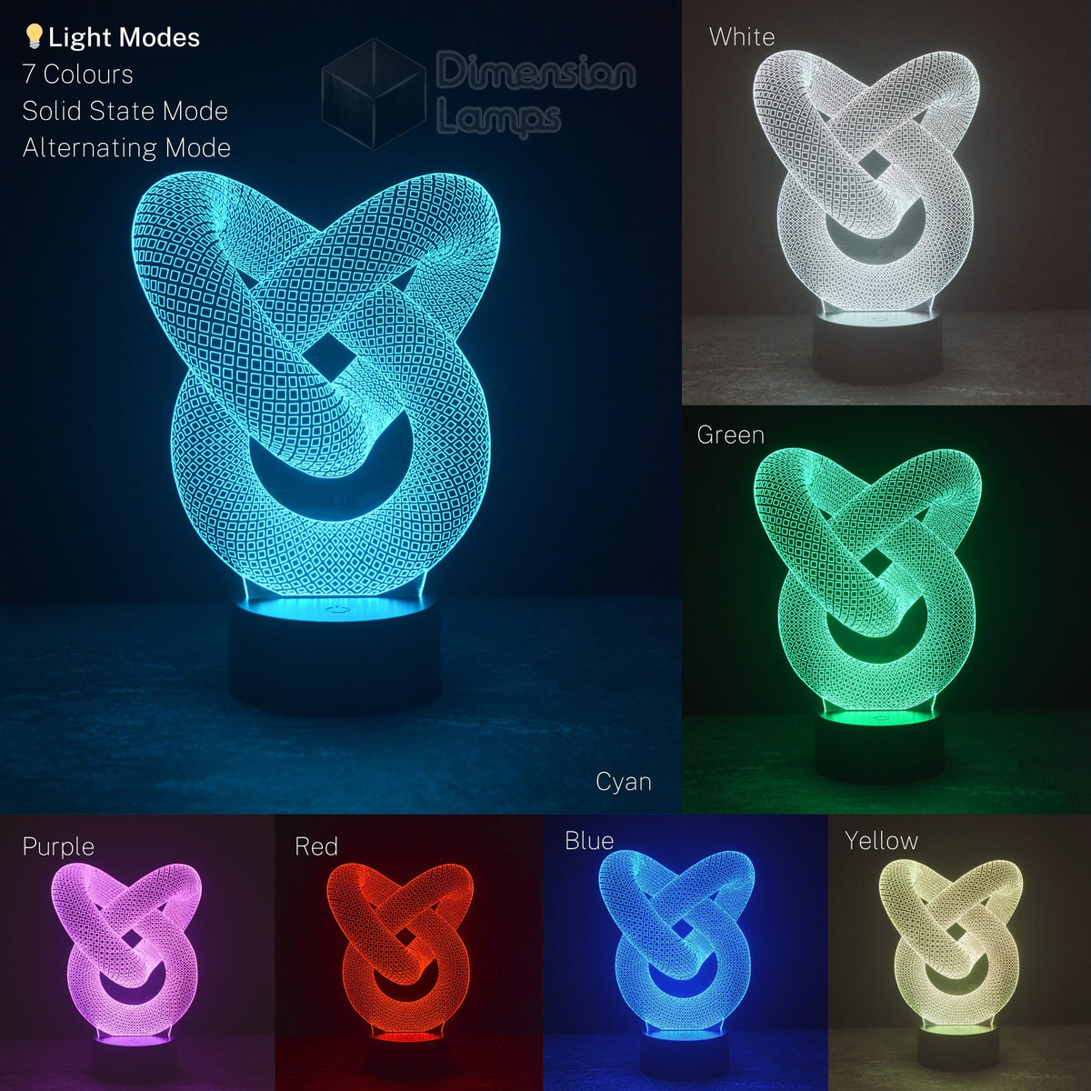 Knot 3D Lamp