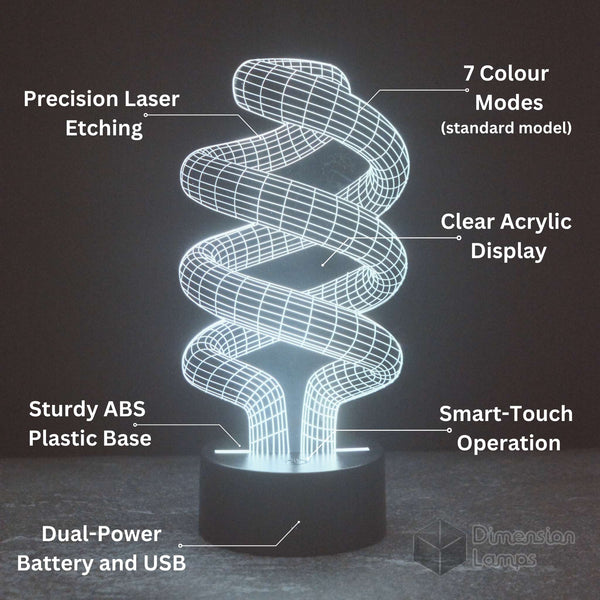 Spiral 3D Lamp