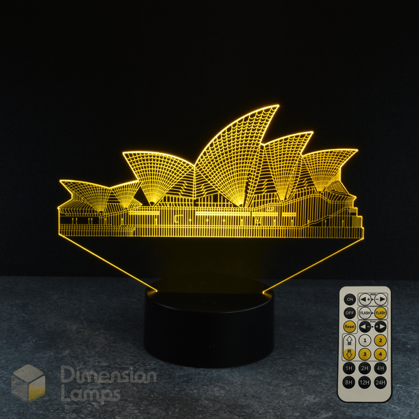 Sydney Opera House 3D Lamp