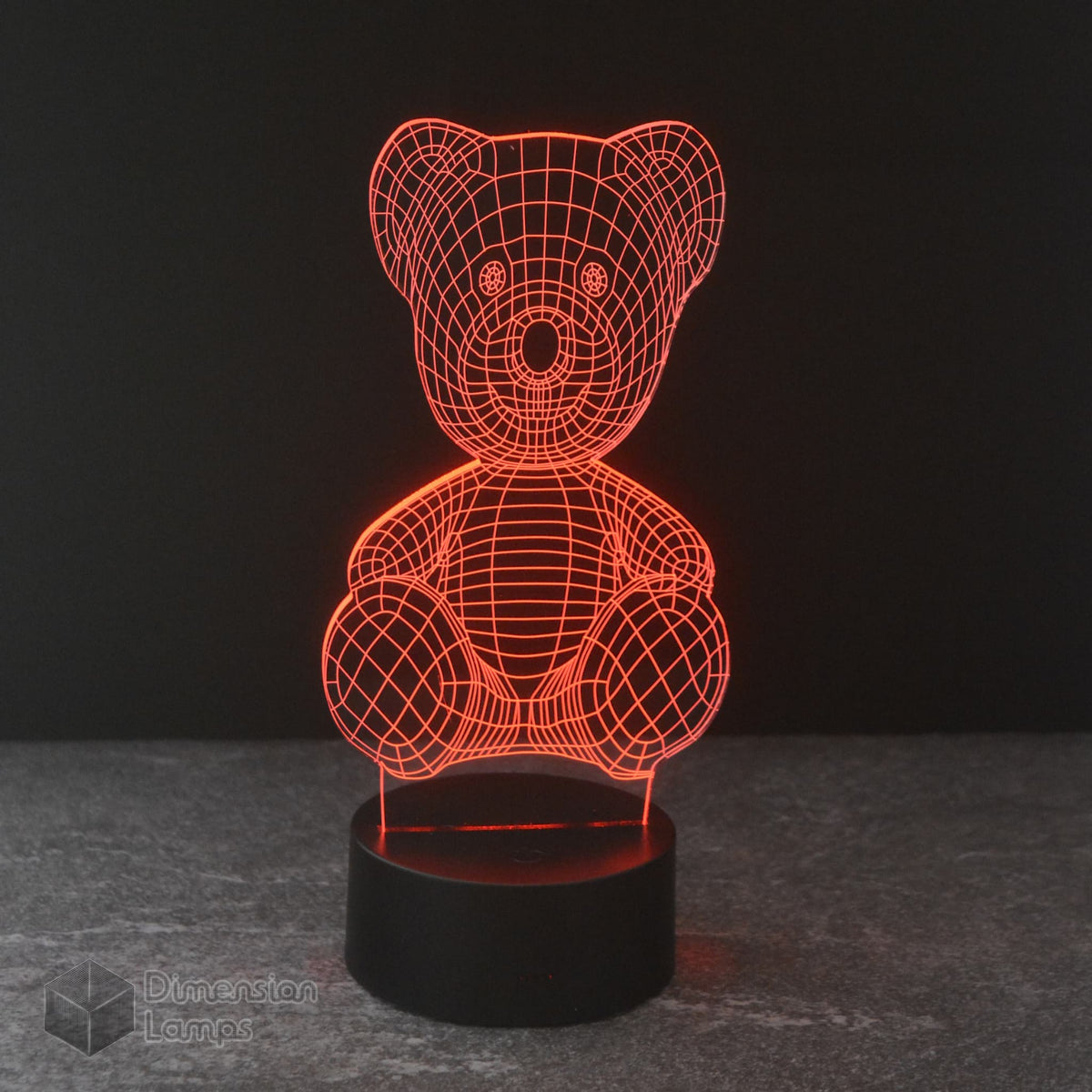 Teddy Bear 3D Lamp